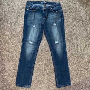 Blue Boyfriend Jeans